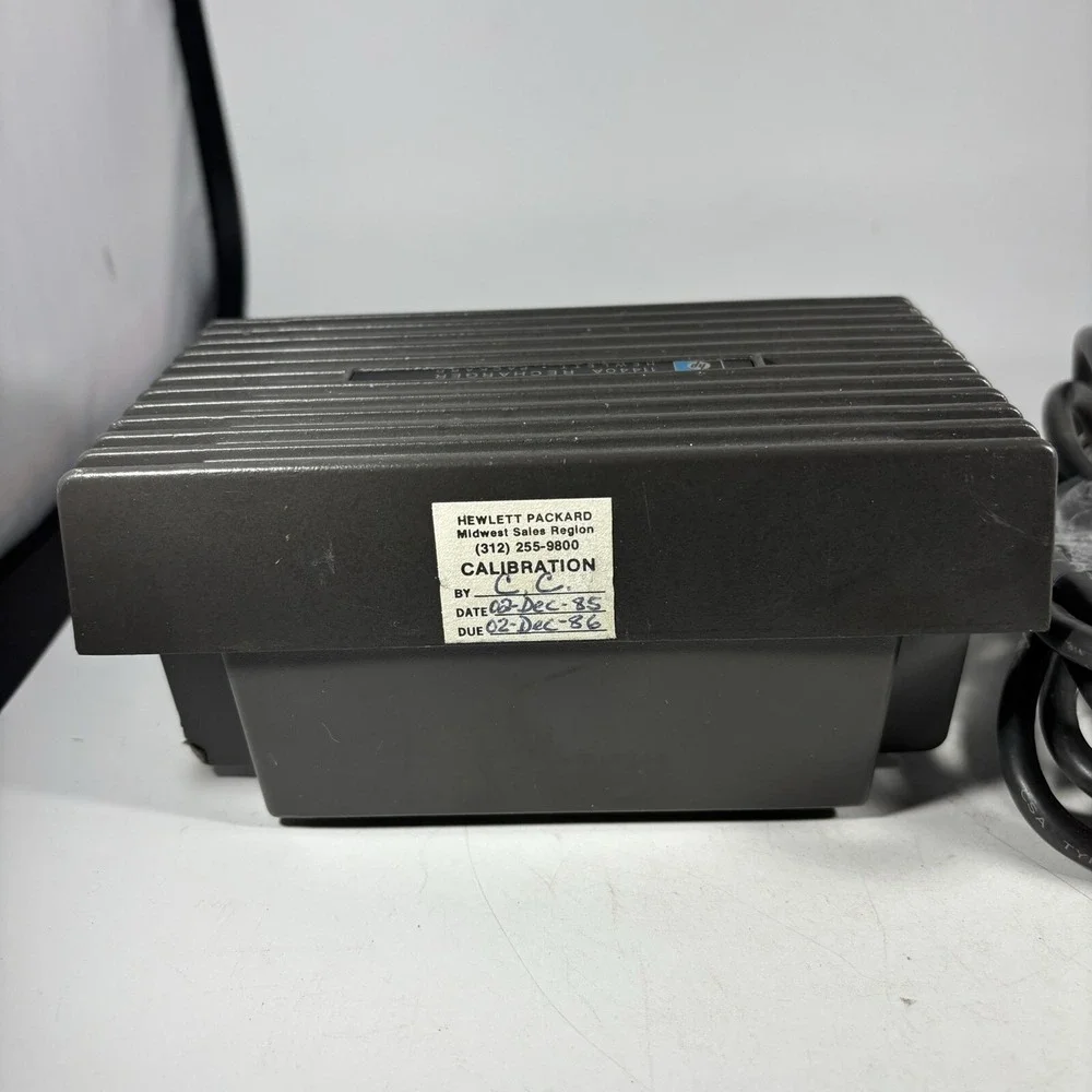 HP 11440A Recharger Power Supply‎ Charger 100/120/220/240V Vintage Tested Works